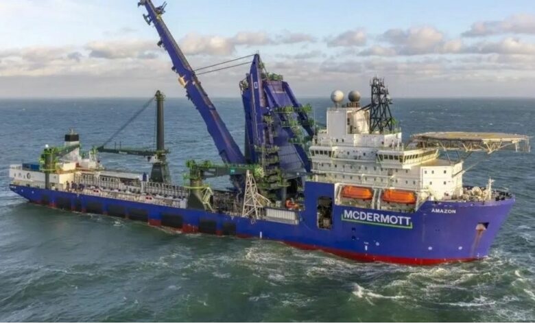 McDermott Wins Work With ONGC Offshore India DredgeWire DredgeWire