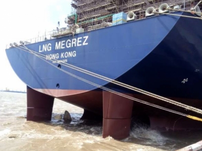 Hudong Zhonghua Finalising Works On Th Yamal Lng Carrier Dredgewire