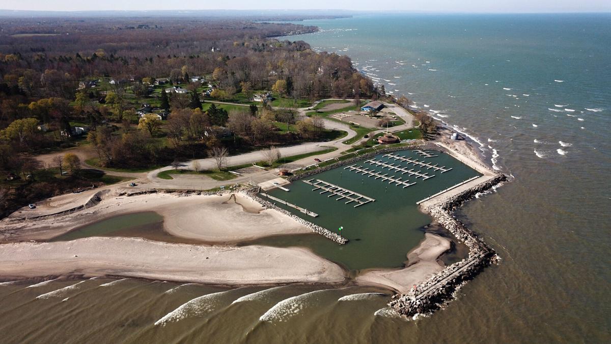Sturgeon Point Marina is again impassable and a solution has proved
