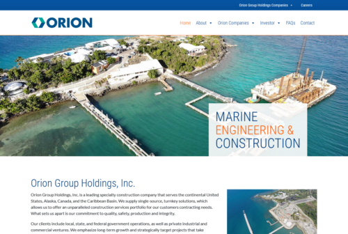 Orion Returns To Profitability In Q3 - DredgeWire : DredgeWire