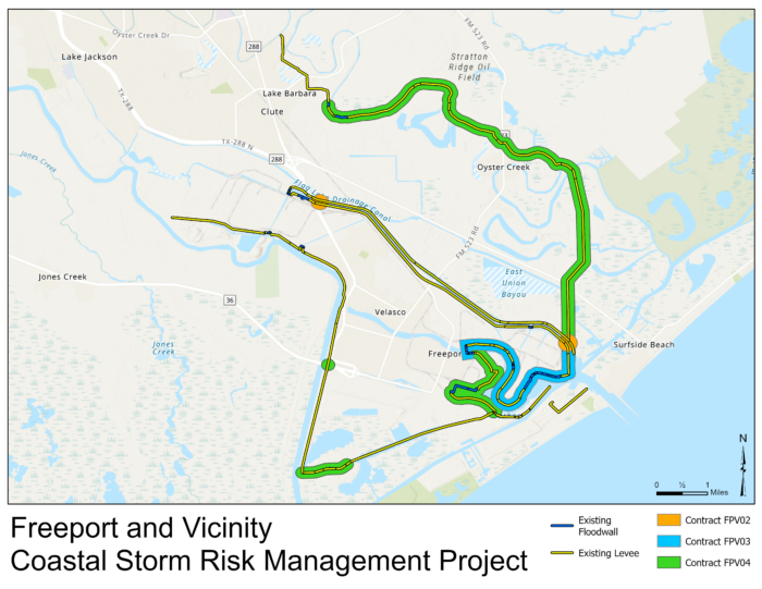 Freeport Coastal Storm Risk Management Project - DredgeWire : DredgeWire