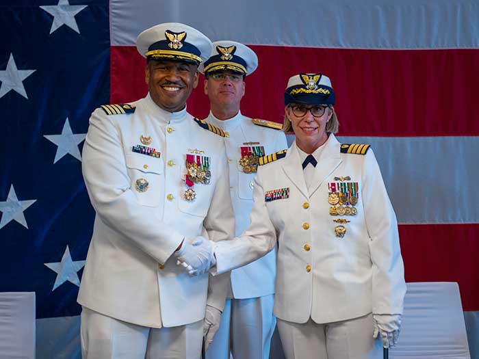 Coast Guard Sector New Orleans holds change of command ceremony ...