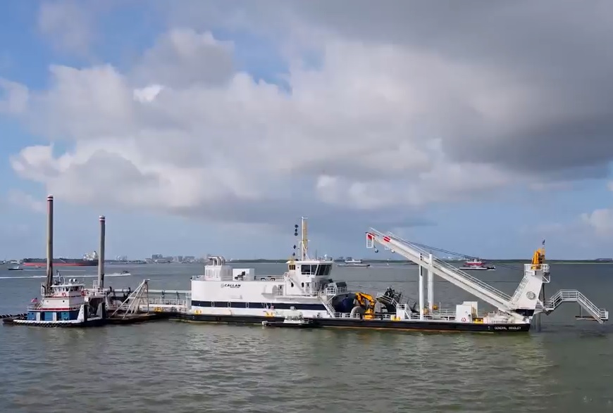 Callan Marine’s Dredge General Bradley, Initiated A Maintenance ...