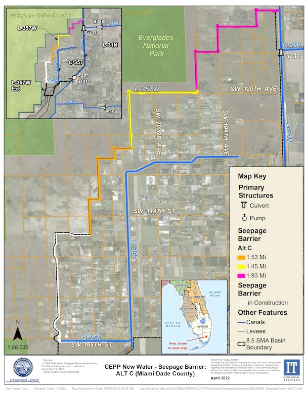 USACE announces public comment on proposed seepage barrier wall in the ...