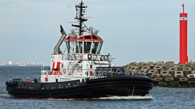 World's First Hydrogen-Powered Tug Arrives In Belgium For Final Tests ...