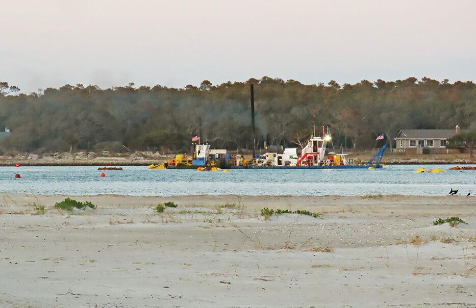 Marinex Construction Starts Dredging in SouthportOak IslandBald Head