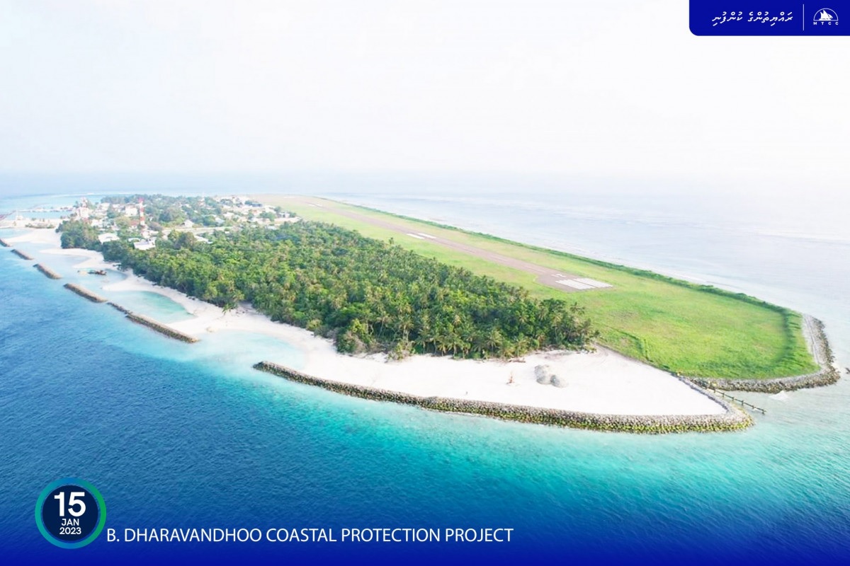 MTCC Wraps Up B. Dharavandhoo Shore Protection Project - DredgeWire ...