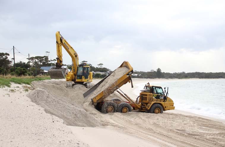 Sand Nourishment For Jimmys Beach - DredgeWire : DredgeWire