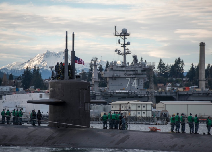 Navy Closes 4 Puget Sound Submarine Dry Docks Following Earthquake Risk   60 