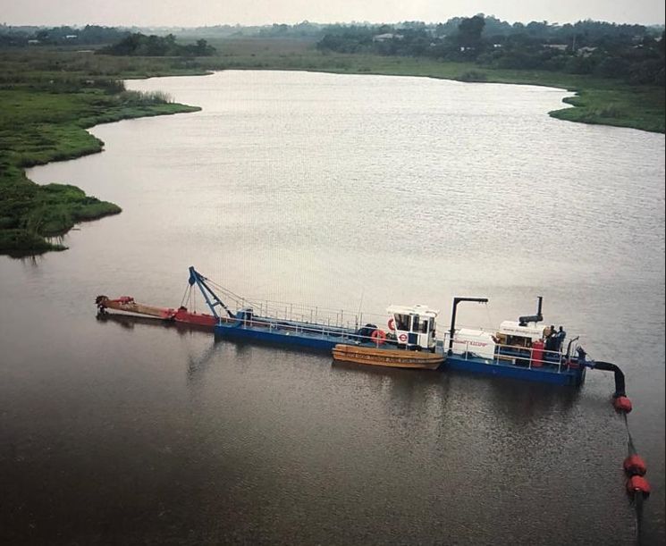 Dredging in West Africa: Ellicott Provides Solution to Benin Flooding ...