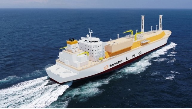 Hanwha Ocean Receives Design Approval for Large LNG Carrier ...