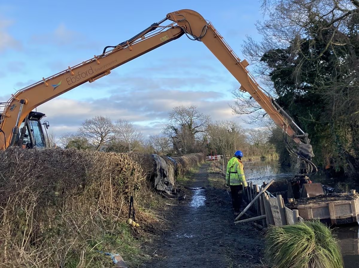 Canal Improvements Projects Celebrations as the first year of levelling up canal restoration work ...