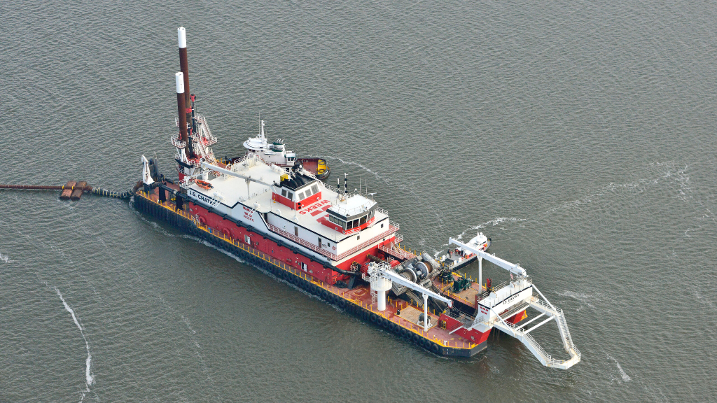 Weeks Marine Wins 62 million Alabama Harbor deepening & Widening