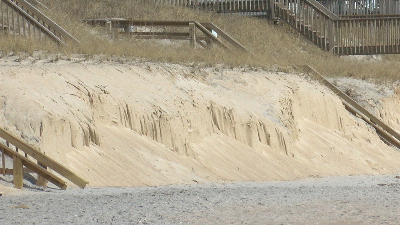 Surf City will address erosion with emergency beach renourishment ...