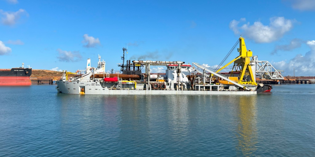 Lumsden Point Dredging Kicks Off at Port Hedland DredgeWire DredgeWire