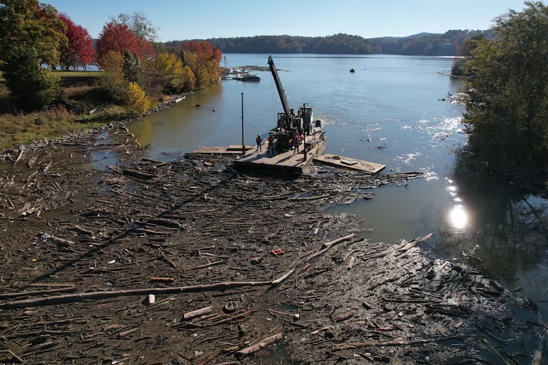 U.S. Army Corps of Engineers begins largest Virginia debris removal ...