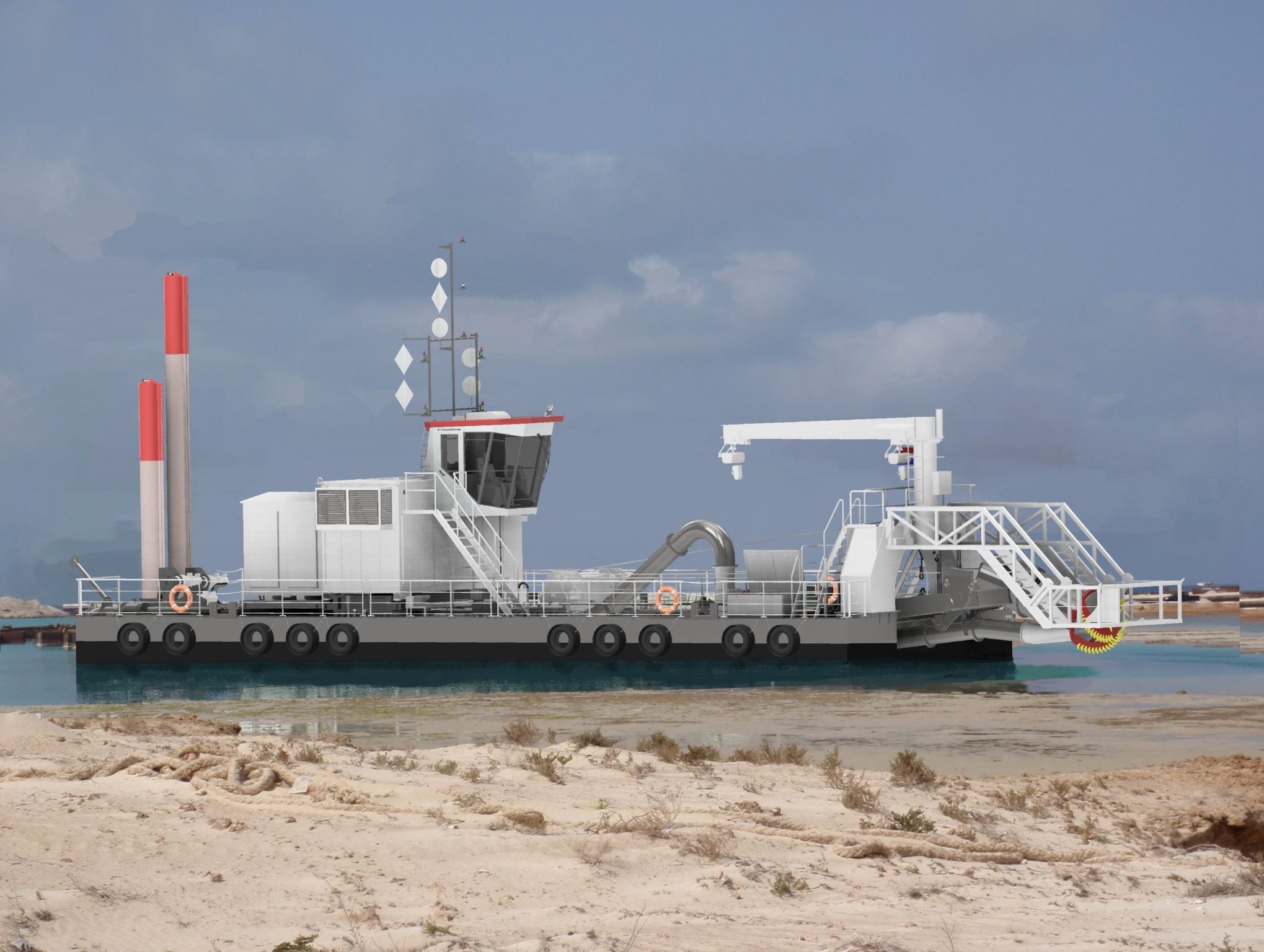 DE Klop sells fully zero-emission cutter suction dredger Cygnus to