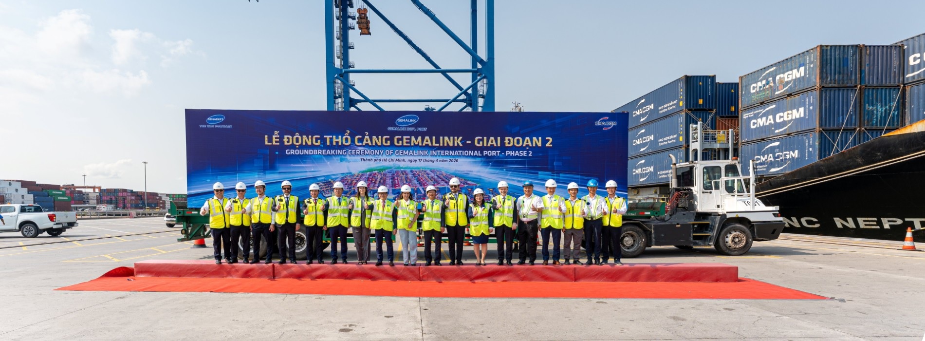 CMA CGM launches Phase 2 of expansion works of Gemalink container ...
