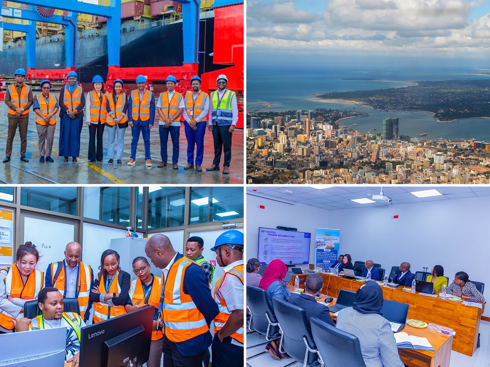 Avanzando en la digitalización en el puerto de Dar es Salaam