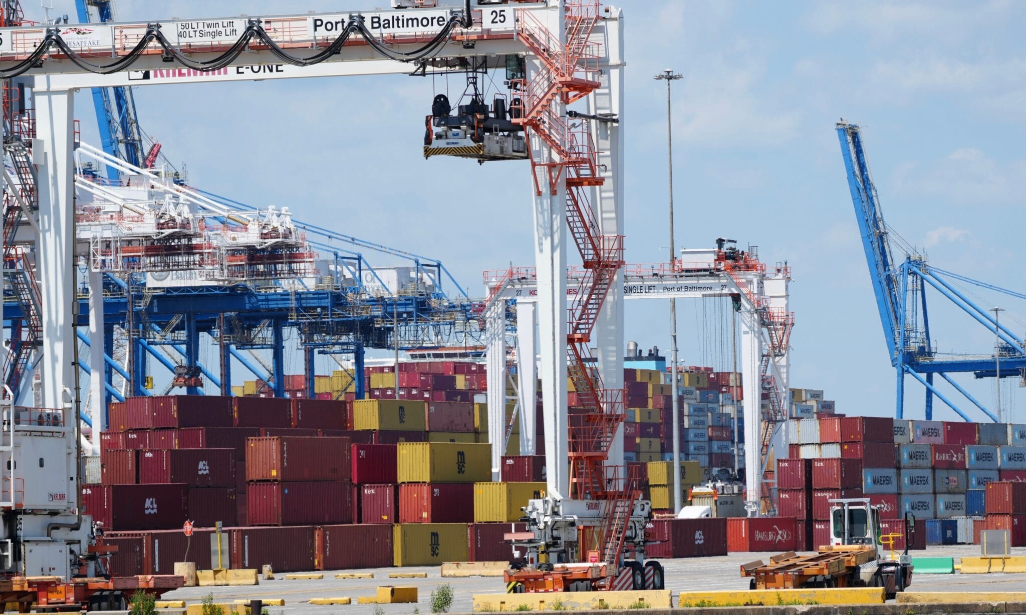 Trade Point Container Terminal Maryland breaks ground on container terminal at Port of Baltimore ...
