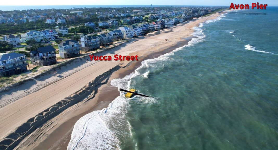 FEMA funding clears way for expanded Buxton beach nourishment project; Avon work nearing halfway mark - DredgeWire