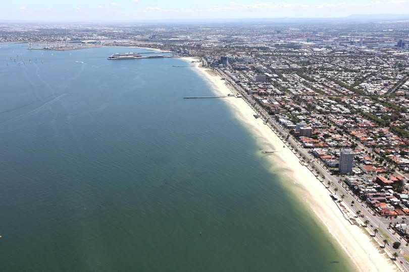 Middle Park Beach renourishment September to November