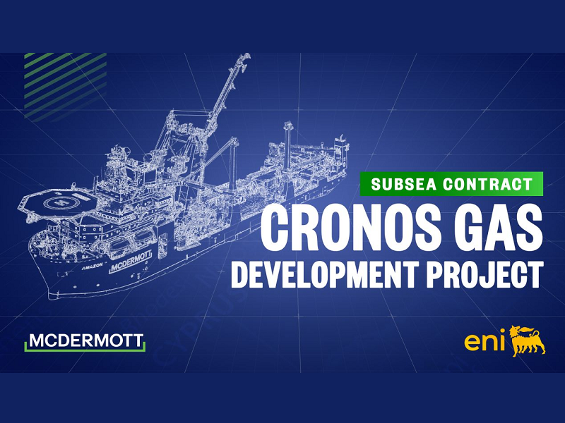 McDermott Awarded Subsea Contract for Cronos Development in Cyprus