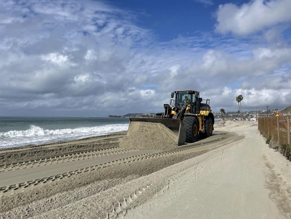 Sand Replenishment Project Continues at Capo Beach to Mitigate Erosion ...